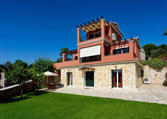Luxury Corfu - Rose - Private Pool - 4 Bedrooms * Dafnila