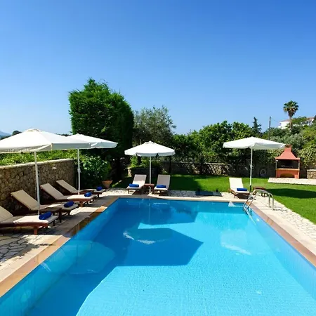 Luxury Corfu - Rose - Private Pool - 4 Bedrooms Villa *