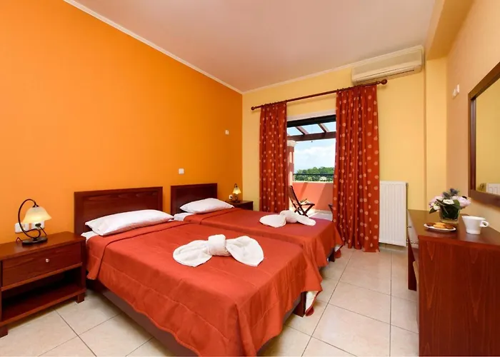 Luxury Corfu - Rose - Private Pool - 4 Bedrooms Дафнила